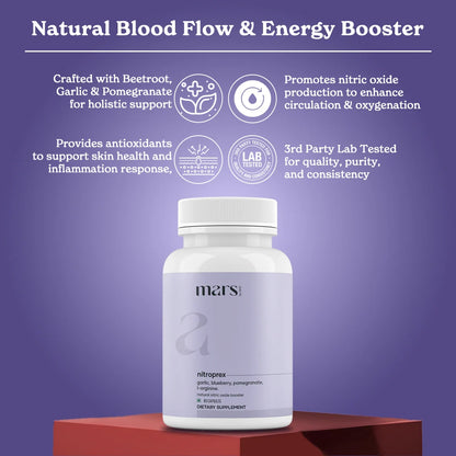 Mars NitroPrex: A Natural Nitric Oxide Booster: Size & Bedroom Performance
