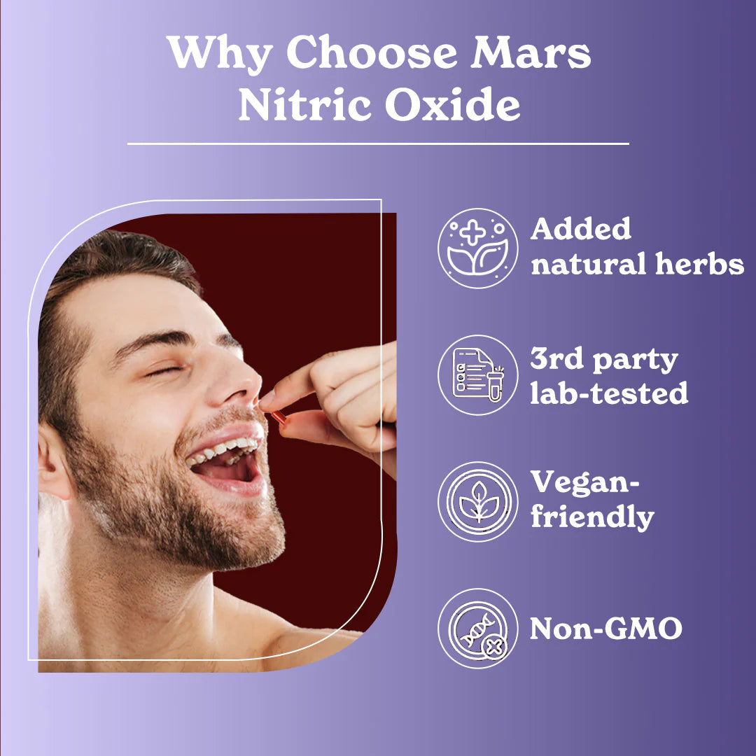 Mars NitroPrex: A Natural Nitric Oxide Booster: Size & Bedroom Performance
