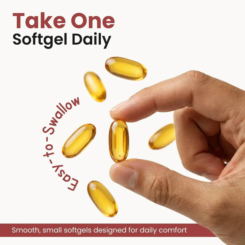 Odourless Aged Garlic Softgels: Daily Cardiovascular Formula